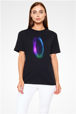 Uzay Siyah Unisex Tişört T-Shirt - TişörtFabrikası