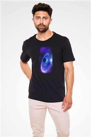 Uzay Siyah Unisex Tişört T-Shirt - TişörtFabrikası