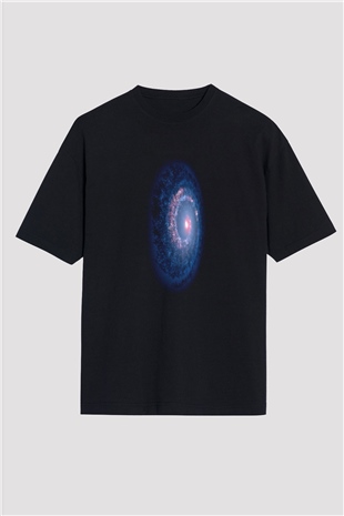 Uzay Siyah Oversize Tişört Oversize T-shirt - TişörtFabrikası