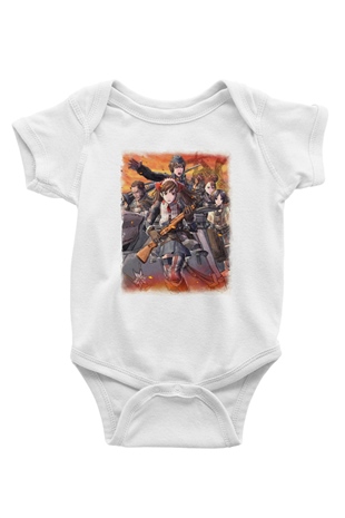 Valkyria Chronicles Beyaz Bebek Body - Zıbın