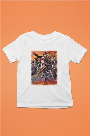 Valkyria Chronicles Beyaz Unisex Çocuk Tişört