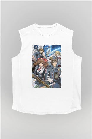 Valkyria Chronicles Beyaz Unisex Kolsuz Tişört