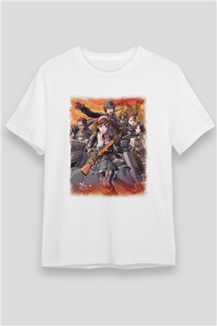 Valkyria Chronicles Beyaz Unisex Tişört T-Shirt