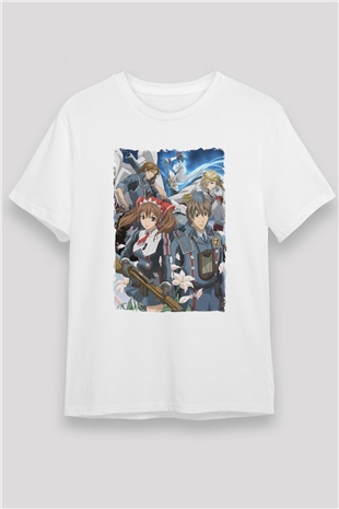 Valkyria Chronicles Beyaz Unisex Tişört T-Shirt