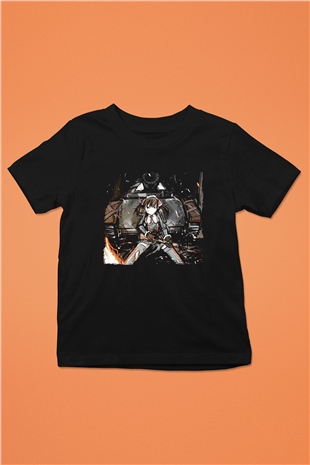 Valkyria Chronicles Siyah Unisex Çocuk Tişört