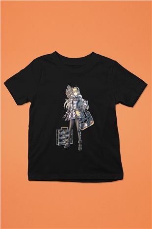 Valkyria Chronicles Siyah Unisex Çocuk Tişört