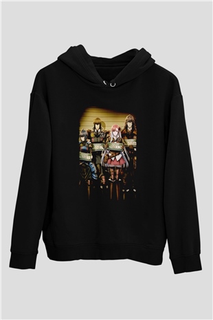 Valkyria Chronicles Siyah Unisex Hoodie