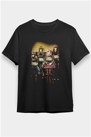 Valkyria Chronicles Siyah Unisex Tişört T-Shirt