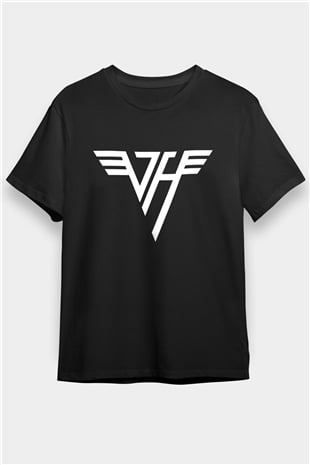 Van Halen Siyah Unisex Tişört T-Shirt - TişörtFabrikası