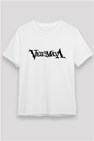 Veil of Maya Beyaz Unisex Tişört T-Shirt - TişörtFabrikası