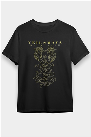 Veil of Maya Siyah Unisex Tişört T-Shirt - TişörtFabrikası