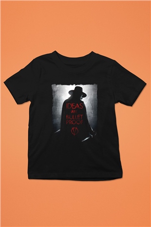Vendetta Siyah Unisex Çocuk Tişört