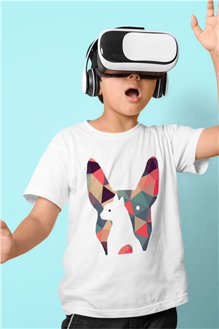Veteriner Baskılı Beyaz Unisex Çocuk Tişört