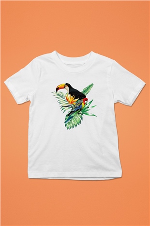 Veteriner Baskılı Beyaz Unisex Çocuk Tişört