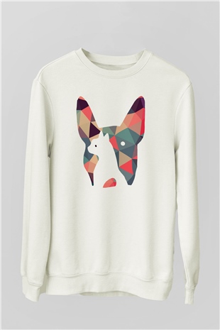 Veteriner Beyaz Unisex Sweatshirt