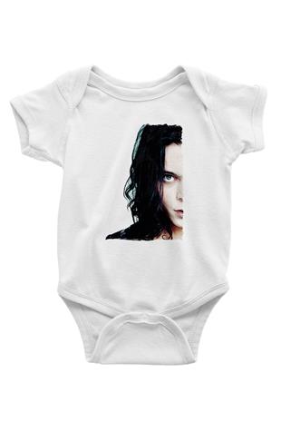Ville Valo Baskılı Beyaz Unisex Bebek Body - Zıbın