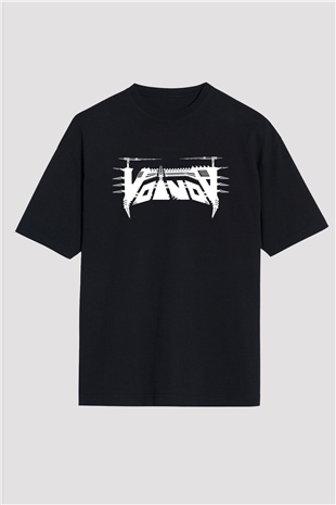 Voivod Siyah Unisex Oversize Tişört T-Shirt