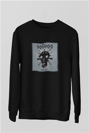 Voivod Siyah Unisex Sweatshirt