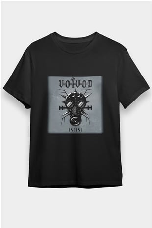 Voivod Siyah Unisex Tişört T-Shirt - TişörtFabrikası