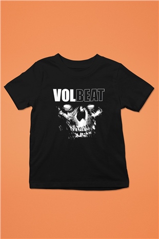 Volbeat Baskılı Siyah Unisex Çocuk Tişört