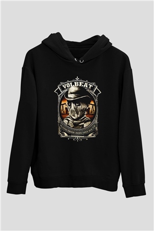 Volbeat Siyah Unisex Hoodie