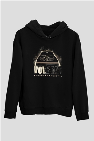 Volbeat Siyah Unisex Hoodie