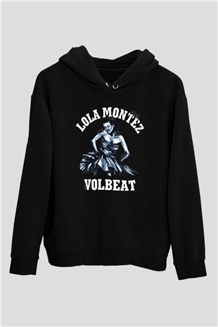 Volbeat Siyah Unisex Kapüşonlu Sweatshirt