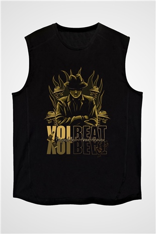 Volbeat Siyah Unisex Kolsuz Tişört