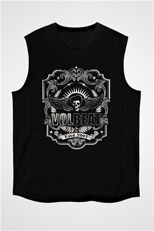 Volbeat Siyah Unisex Kolsuz Tişört