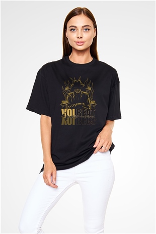 Volbeat Siyah Unisex Oversize Tişört T-Shirt