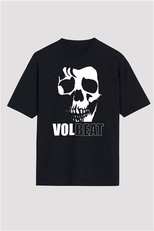 Volbeat Siyah Unisex Oversize Tişört T-Shirt