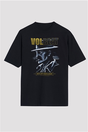 Volbeat Siyah Unisex Oversize Tişört T-Shirt