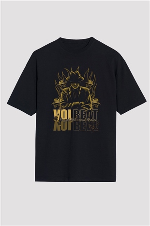 Volbeat Siyah Unisex Oversize Tişört T-Shirt