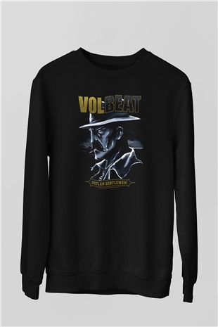 Volbeat Siyah Unisex Sweatshirt