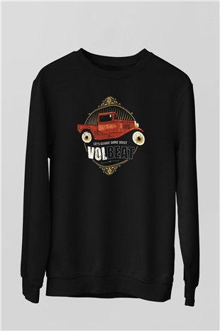 Volbeat Siyah Unisex Sweatshirt
