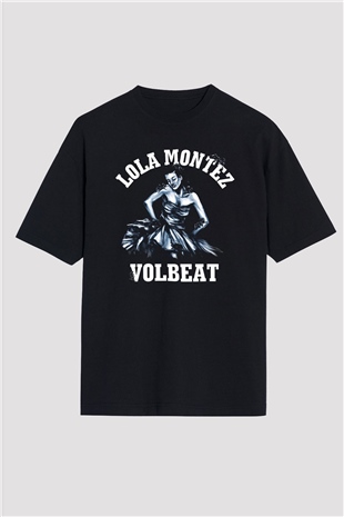 Volbeat Siyah Oversize Tişört Oversize T-shirt - TişörtFabrikası