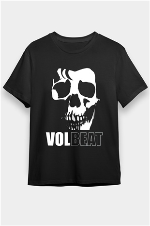 Volbeat Siyah Unisex Tişört T-Shirt - TişörtFabrikası