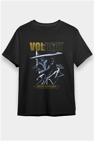 Volbeat Siyah Unisex Tişört T-Shirt - TişörtFabrikası