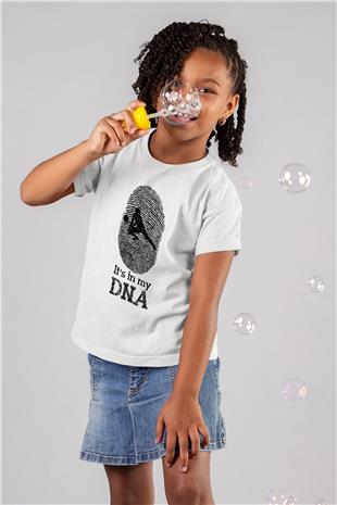 Voleybol Baskılı Unisex Beyaz Çocuk Tişört - Tshirt