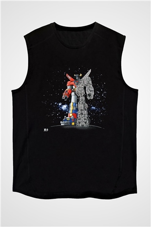 Voltron Siyah Unisex Kolsuz Tişört