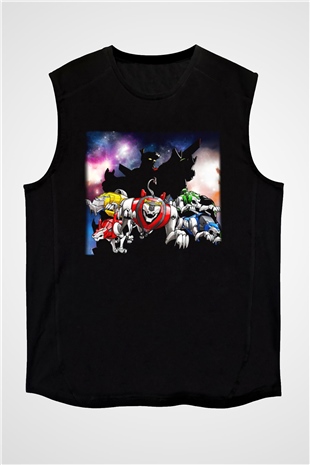 Voltron Siyah Unisex Kolsuz Tişört