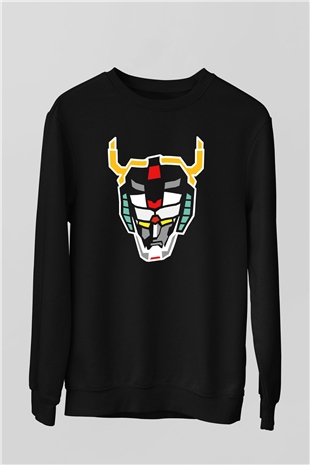 Voltron Siyah Unisex Sweatshirt