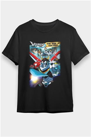 Voltron Siyah Unisex Tişört