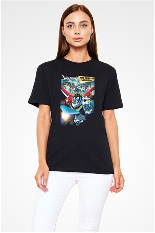 Voltron Siyah Unisex Tişört