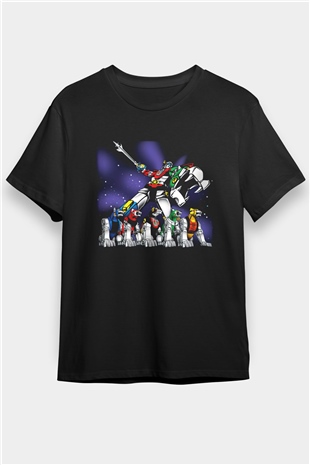 Voltron Siyah Unisex Tişört