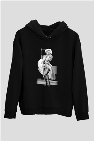 Vücut geliştirme Siyah Unisex Hoodie