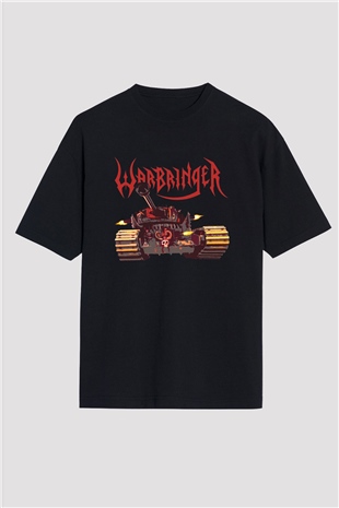Warbringer Siyah Unisex Oversize Tişört T-Shirt