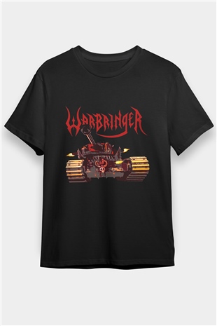 Warbringer Siyah Unisex Tişört T-Shirt - TişörtFabrikası