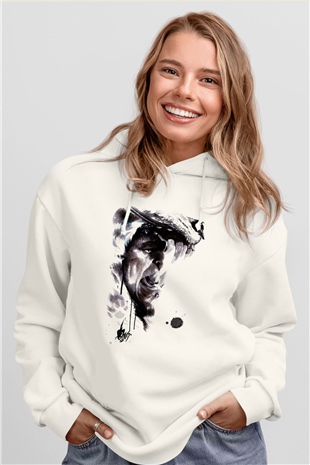 Warcraft Beyaz Unisex Hoodie