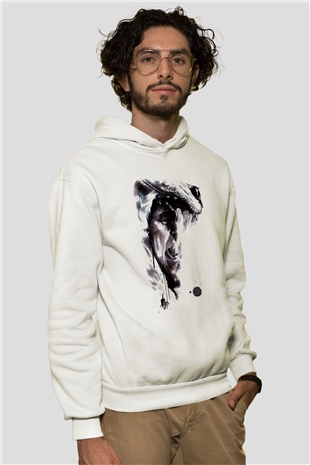 Warcraft Beyaz Unisex Hoodie